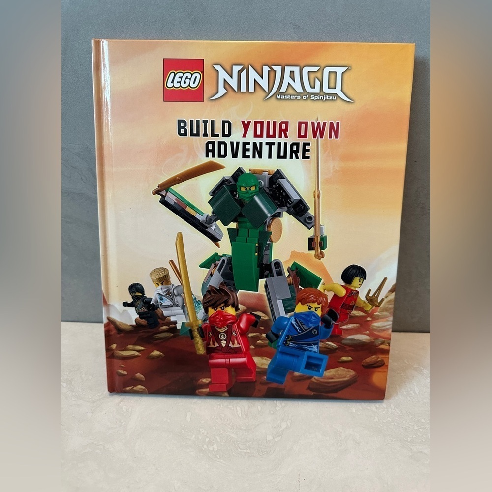 Lego Ninjago Build Your Own Adventure - Book Only EUC
